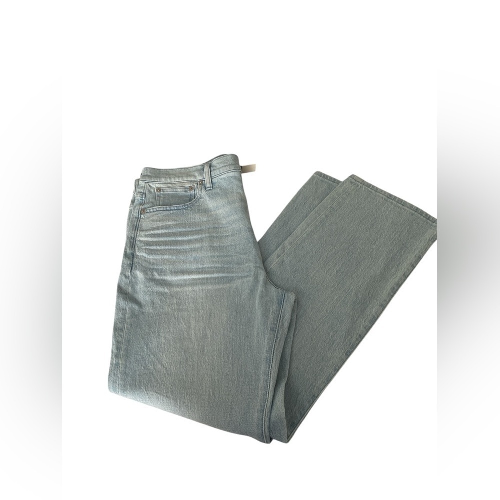 Madewell ’90s Straight Leg Jeans Light Wash Size 31 NWT Vintage-Inspired Denim - Picture 6 of 10